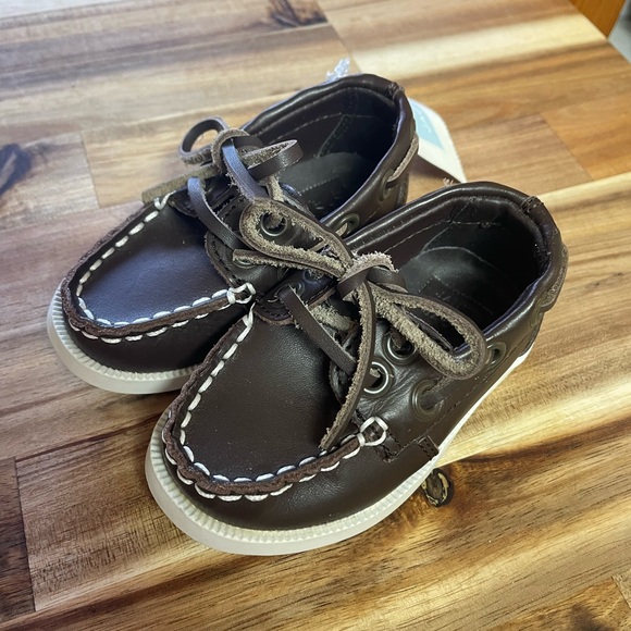 Janie and Jack Other - Janie and Jack brown Boat Loafers
Fashion Shoes baby size 4 NWT